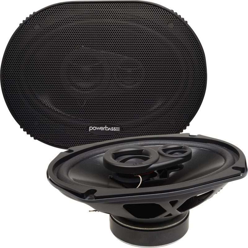 Powerbass S-6903 6×9″ 3-Way Tri-Axial Speakers – 420W Power Output