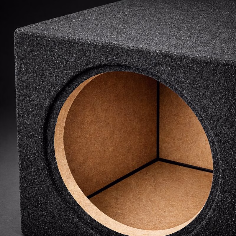 15" Single Square Subwoofer Box Enclosure 3 Sub woofer box