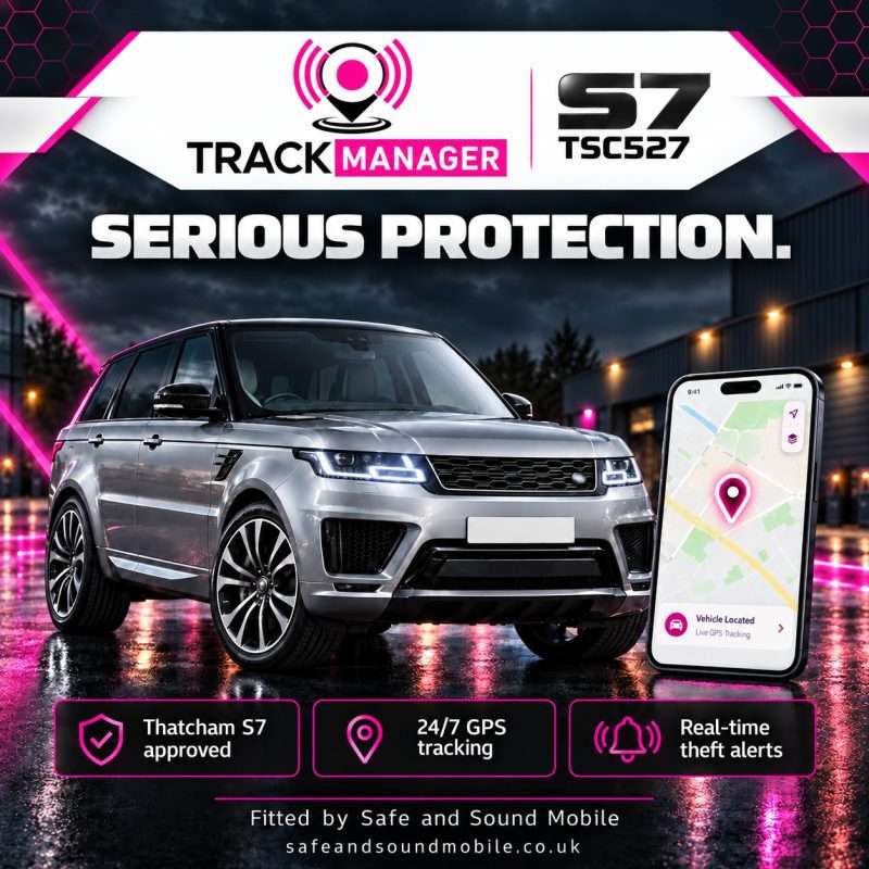 s7 Tracker Thatcham Insurance Approved TCS527