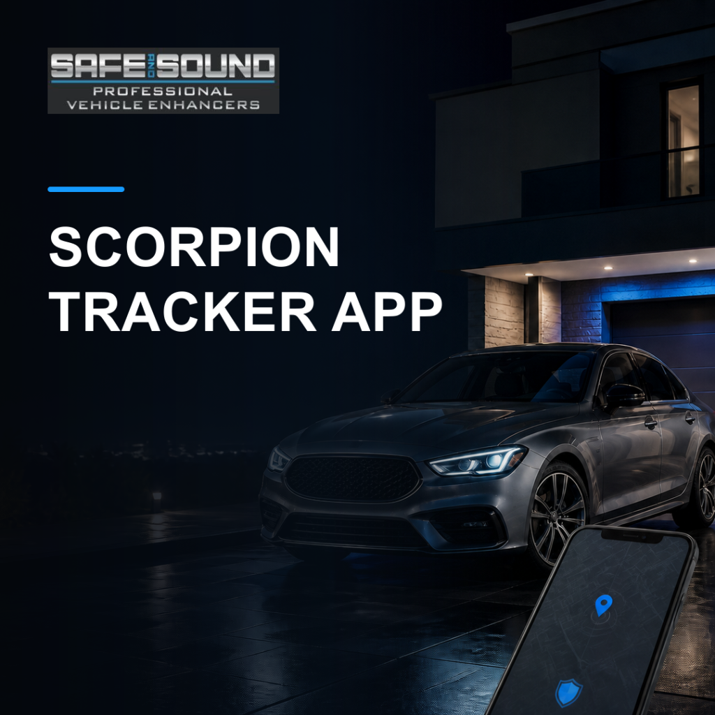 Scorpion tracker app guide for UK vehicle owners