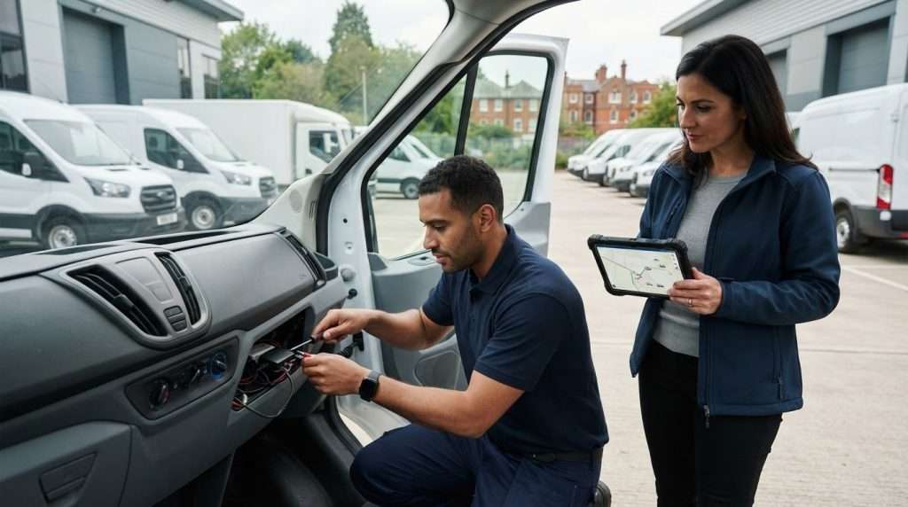 Commercial Vehicle Tracker Installation UK: Your 2026 Guide